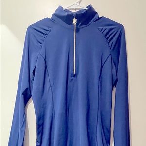 NWT Lilly Pulitzer Justine (M) Oyster Navy Blue